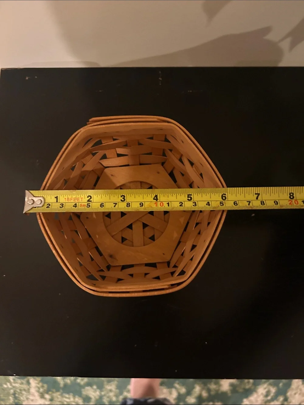 Longaberger Small Woven Tan Basket